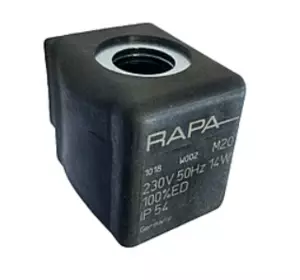 Электромагнитная катушка для клапанов Rapa M20, 230V