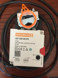 Электроприводы GRUNER без возвратной пружины Электроприводы GRUNER без возвратной пружины