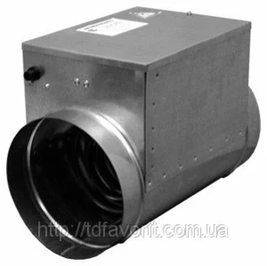 Электрический калорифер для круглых каналов Электрический калорифер для круглых каналов