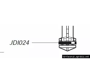 PJDI024, Резиновое уплотнение порошня DOSATRON